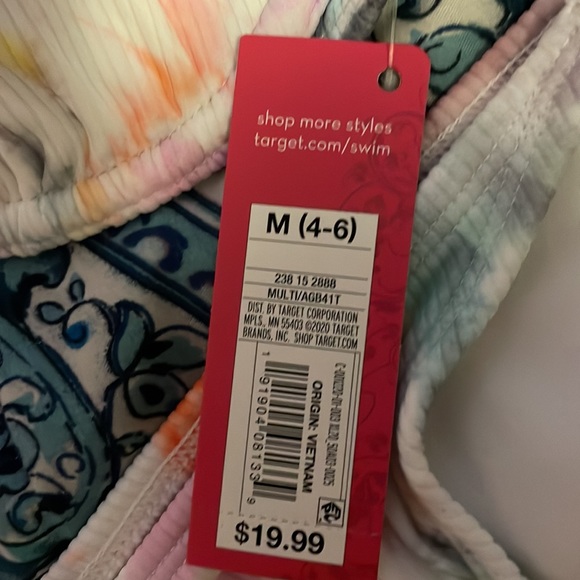 Xhilaration Tie Dye Bathing Suit - Picture 3 of 8